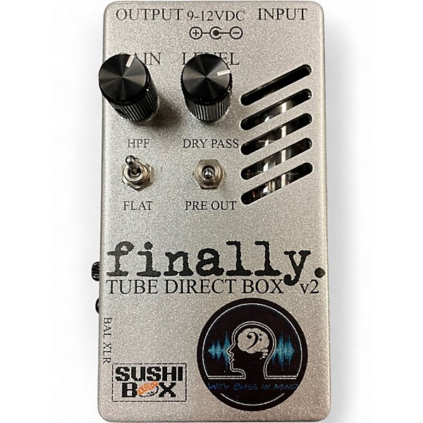 Used Sushi Box Finally Tube Direct Box V2 Bass Effect Pedal