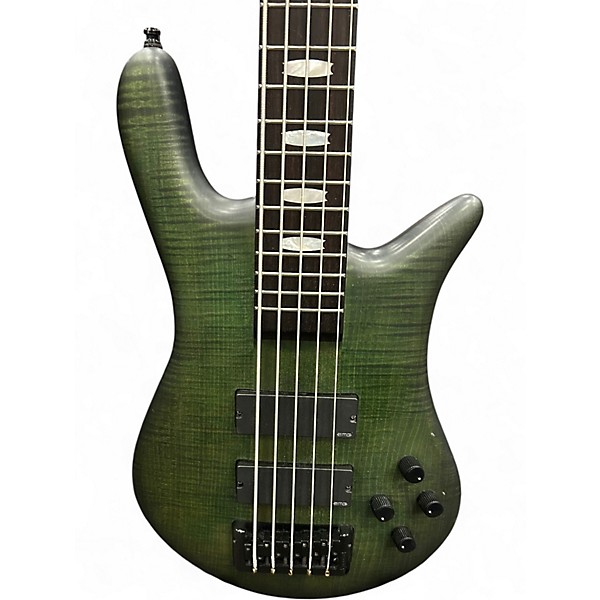 Used Spector Euro 5LX HAUNTED MOSS Electric Bass Guitar