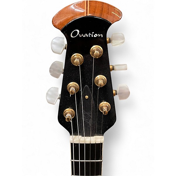 Used Ovation CUSTOM SHOP 2 Color Sunburst Acoustic Guitar