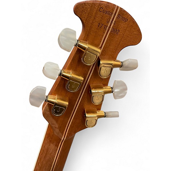 Used Ovation CUSTOM SHOP 2 Color Sunburst Acoustic Guitar