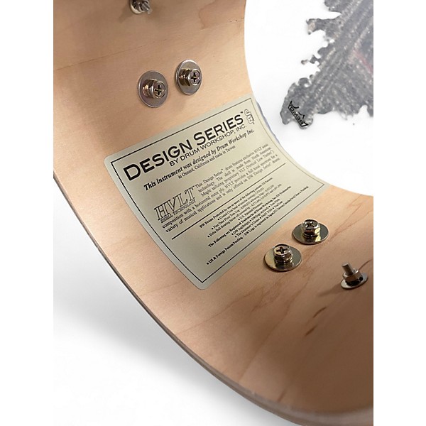 Used DW 6in Design Series Concert Tom Flat Black Drum