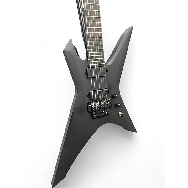 Used Ibanez XIPHOS IRON LABEL 7 STRING BLACK FLAT Solid Body Electric Guitar