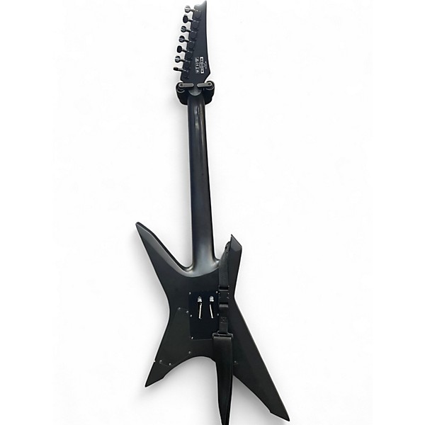 Used Ibanez XIPHOS IRON LABEL 7 STRING BLACK FLAT Solid Body Electric Guitar