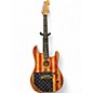 Used 2020 Fender American Acoustasonic Stratocaster FLAG PRINT Acoustic Electric Guitar