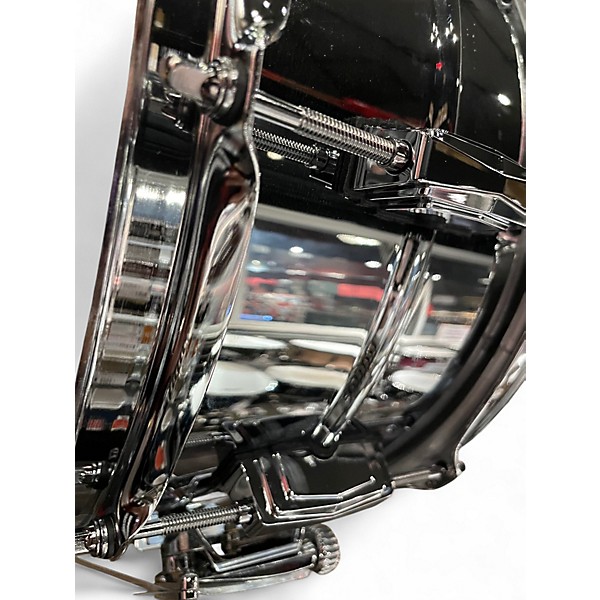 Used Ludwig 6X14 Supraphonic Snare Chrome Silver Drum