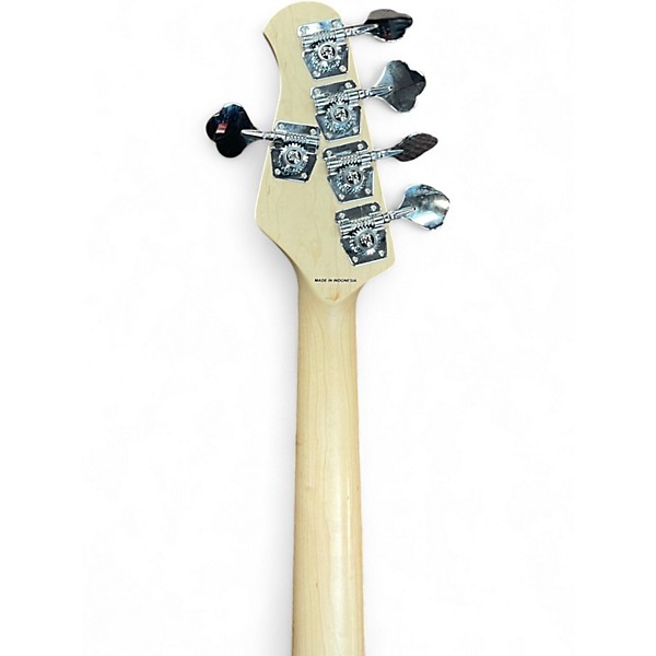 Used Sterling by Music Man Sting Ray 5 Crimson Red Burst Electric Bass Guitar