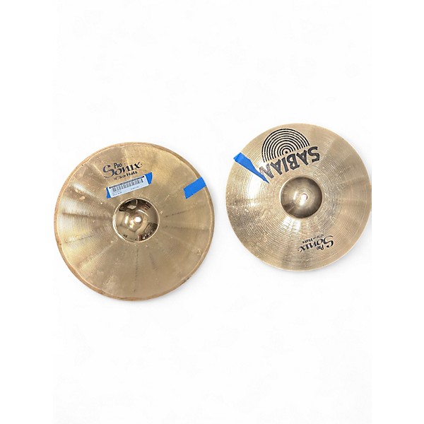Used SABIAN 14in PROSONIX HI-HAT PAIR Cymbal