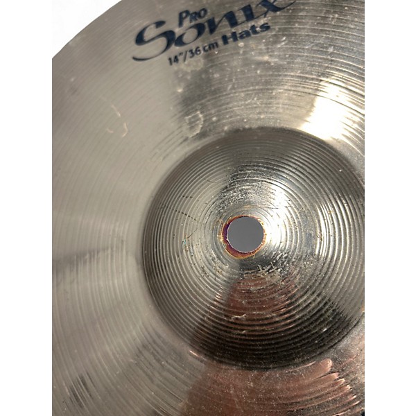 Used SABIAN 14in PROSONIX HI-HAT PAIR Cymbal
