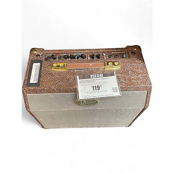 Used Luna Acoustic 25C Acoustic Guitar Combo Amp