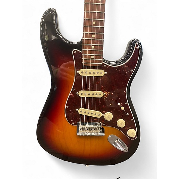 Used Fender American Professional II Stratocaster Sunburst Solid Body Electric Guitar
