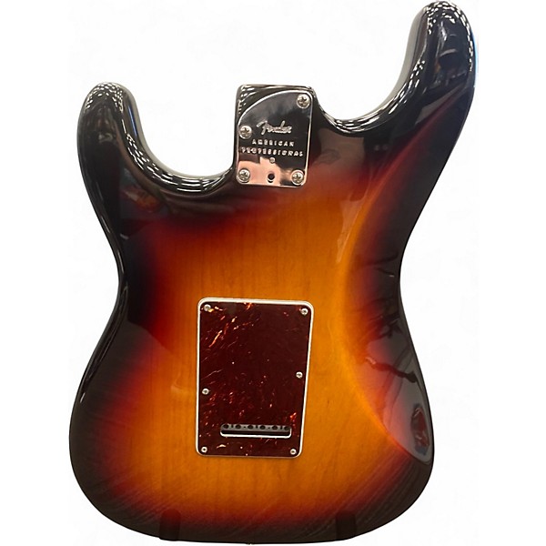 Used Fender American Professional II Stratocaster Sunburst Solid Body Electric Guitar
