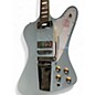 Used Epiphone 1963 Firebird V Maestro Vibrola Frost Blue Solid Body Electric Guitar