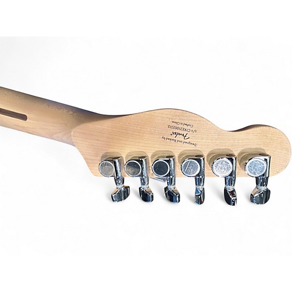 Used Squier Contemporary Telecaster HH Black Solid Body Electric Guitar