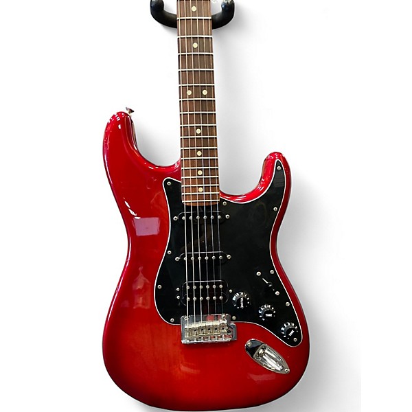 Used Fender Player Stratocaster Candy Red Burst Solid Body Electric Guitar