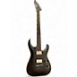 Used ESP LTD MH1000 Black and Silver Solid Body Electric Guitar thumbnail