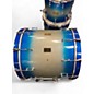 Used Pork Pie USA 5 Piece Pork Pie USA Blue Silver burst sparkle Drum Kit