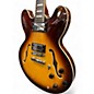 Used Lattitude SE-1819 2 Color Sunburst Hollow Body Electric Guitar