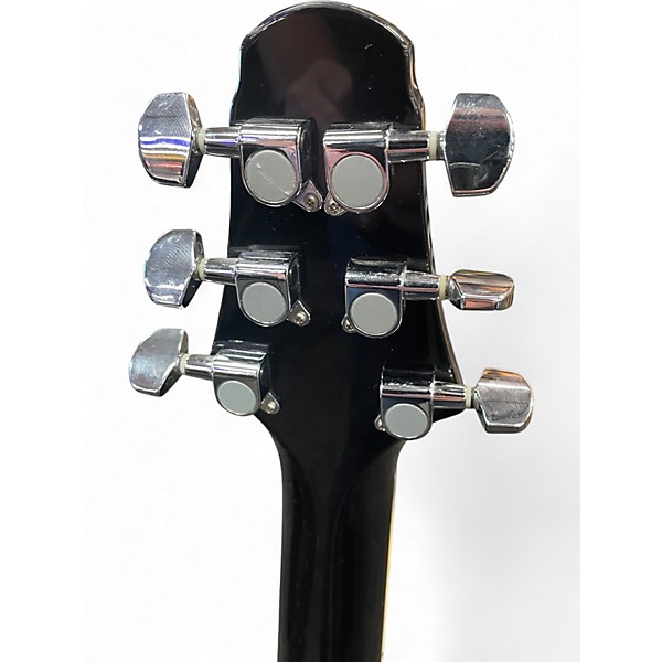 Used ZZ Ryder LP Style Black Solid Body Electric Guitar