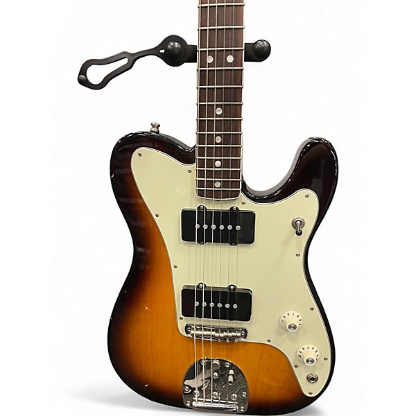 Used 2018 Fender Limited edition Jazz-Tele 2 Color Sunburst Solid Body Electric Guitar