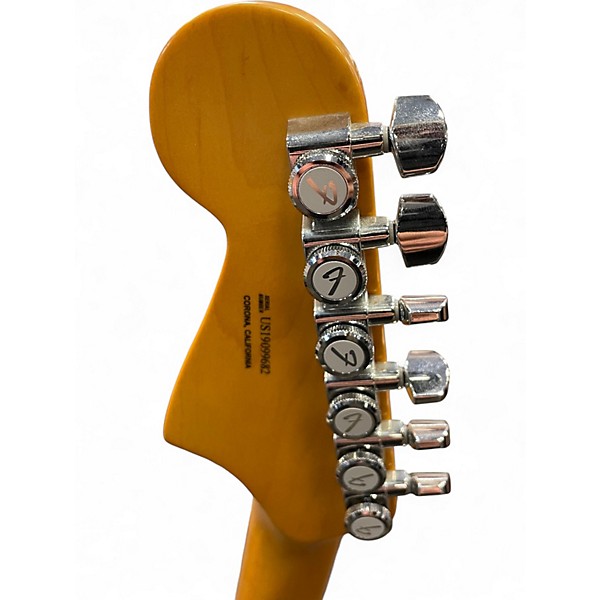 Used Fender American Ultra Jazzmaster Blue Solid Body Electric Guitar