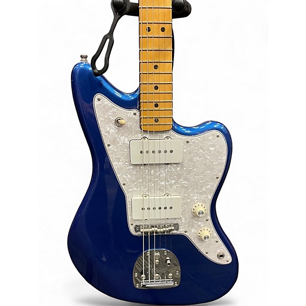 Used Fender American Ultra Jazzmaster Blue Solid Body Electric Guitar