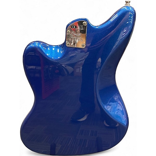 Used Fender American Ultra Jazzmaster Blue Solid Body Electric Guitar