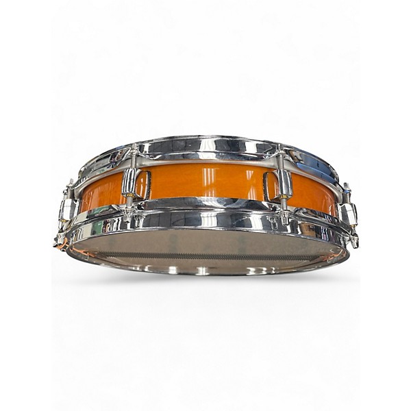 Used Pearl 3X13 Power Piccolo Snare Amber Drum