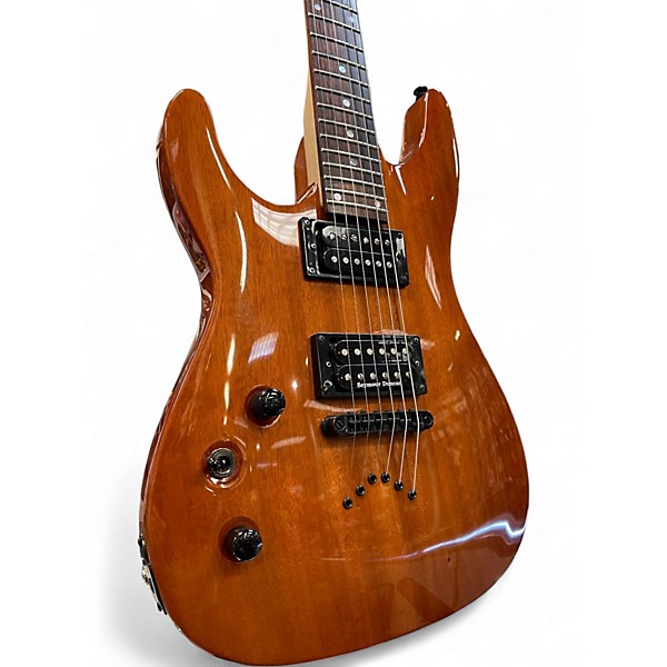 Used Dean Vendetta Left Handed Natural Solid Body Electric Guitar