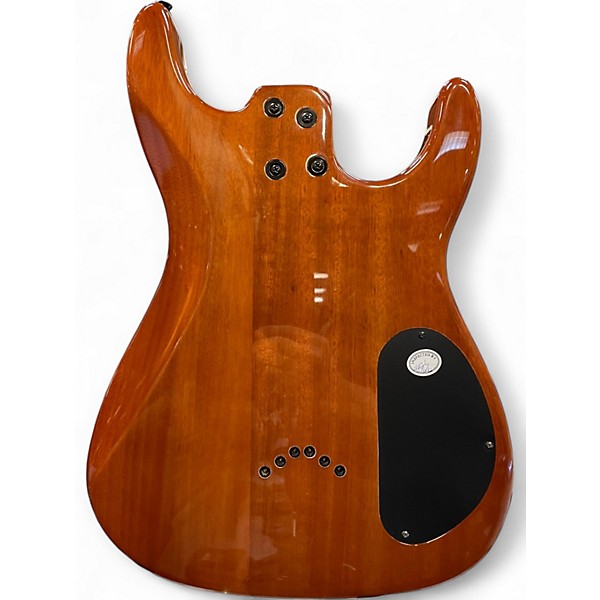 Used Dean Vendetta Left Handed Natural Solid Body Electric Guitar