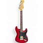 Used Fender Standard Stratocaster HSS Candy Red Burst Solid Body Electric Guitar thumbnail