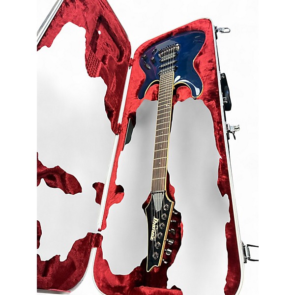 Used Ibanez PRESTIGE SV5470 Blue Solid Body Electric Guitar