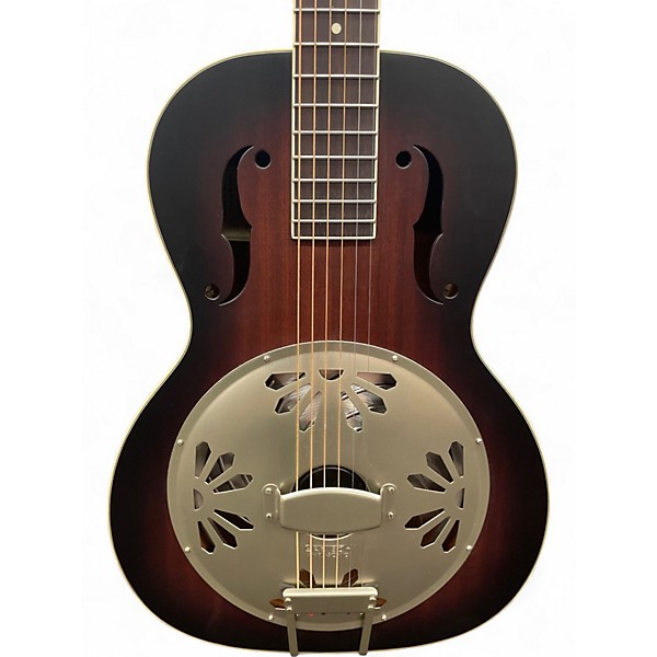 Used Gretsch Guitars g9241 2 Color Sunburst Resonator Guitar