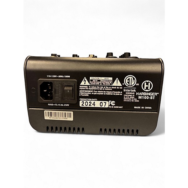 Used Harbinger M100BT Sound Package