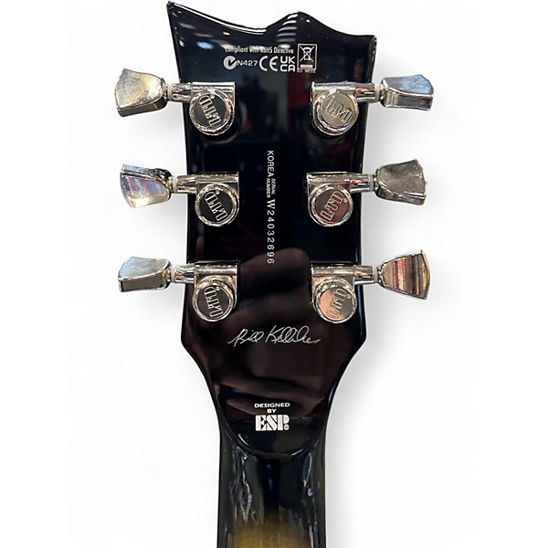 Used ESP LTD Bill Kelliher BK600 Silverburst Solid Body Electric Guitar