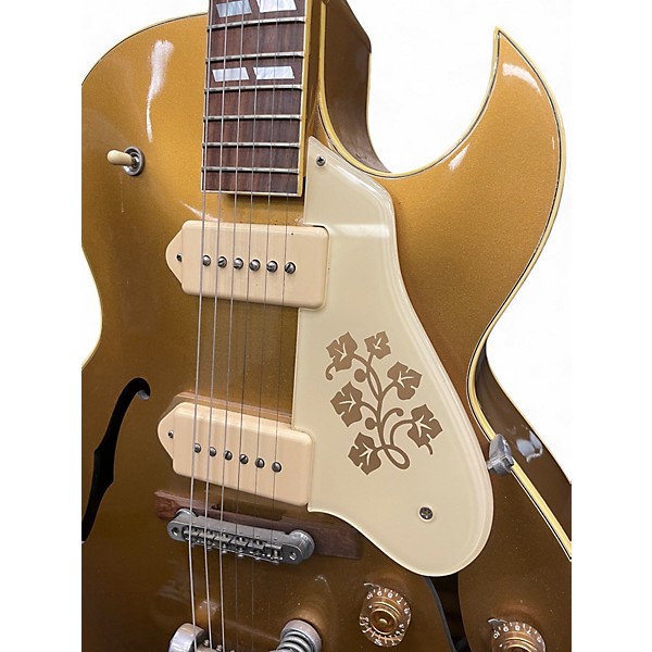 Used 1991 Gibson ES-295 Gold Top Hollow Body Electric Guitar