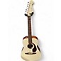 Used Fender Malibu Player Olympic White Acoustic Electric Guitar thumbnail