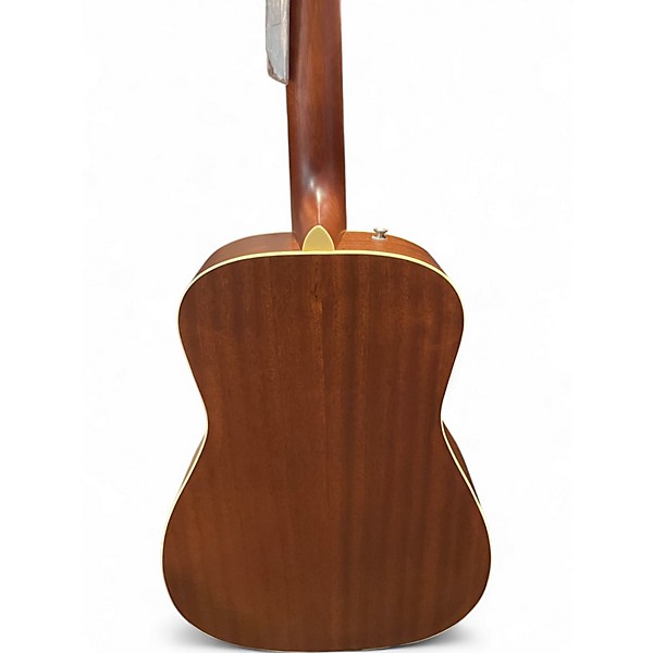 Used Fender Malibu Player Olympic White Acoustic Electric Guitar