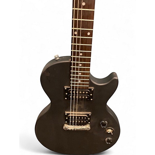 Used Epiphone Les Paul Special I Satin Black Solid Body Electric Guitar