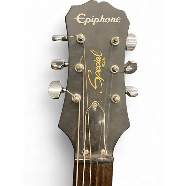 Used Epiphone Les Paul Special I Satin Black Solid Body Electric Guitar