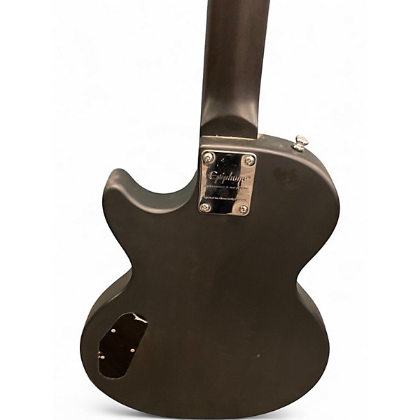 Used Epiphone Les Paul Special I Satin Black Solid Body Electric Guitar