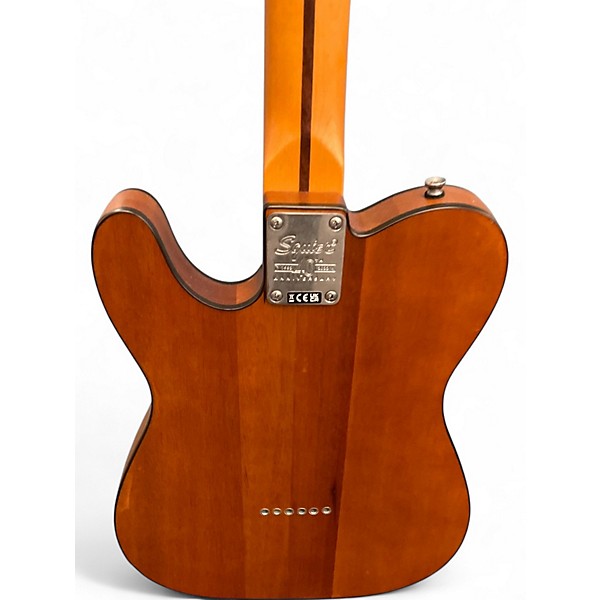 Used Squier 40TH ANNIVERSARY TELECASTER SATIN MOCHA Solid Body Electric Guitar