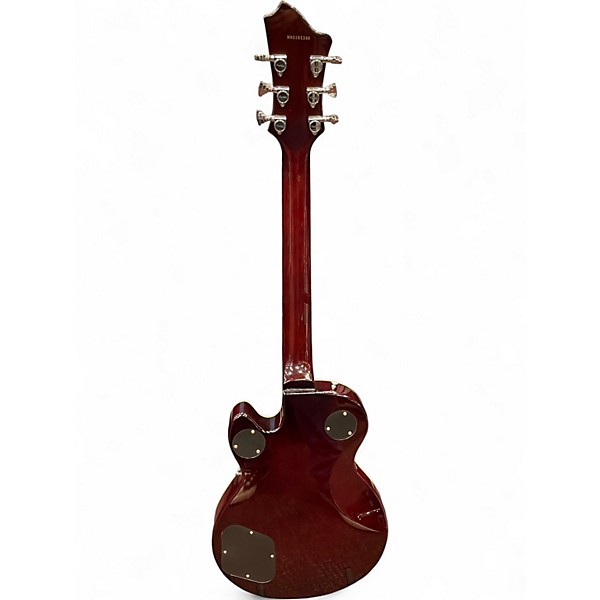 Used Hagstrom Standard Swede Dark Cherry Burst Solid Body Electric Guitar