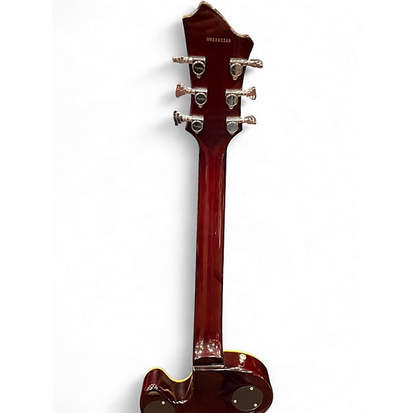 Used Hagstrom Standard Swede Dark Cherry Burst Solid Body Electric Guitar