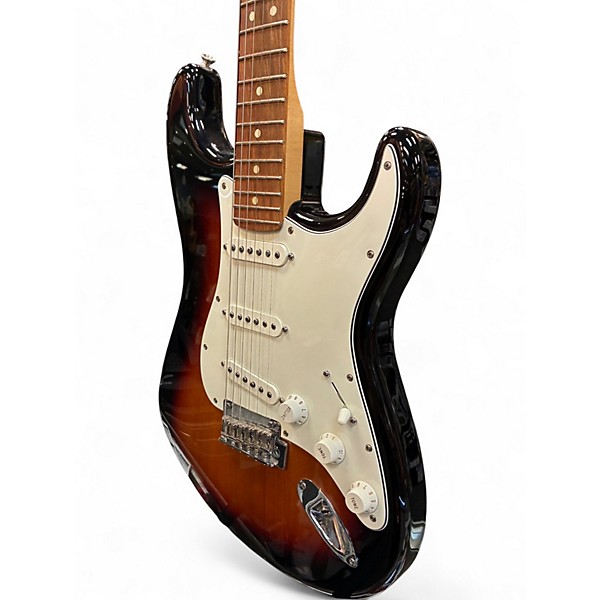 Used Fender Player Stratocaster Sunburst Solid Body Electric Guitar