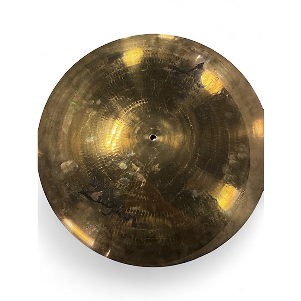 Used Zildjian 20in A CUSTOM FLAT RIDE  Cymbal