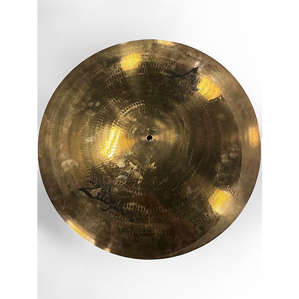 Used Zildjian 20in A CUSTOM FLAT RIDE  Cymbal