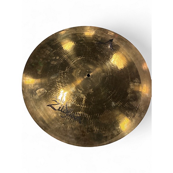 Used Zildjian 20in A CUSTOM FLAT RIDE  Cymbal