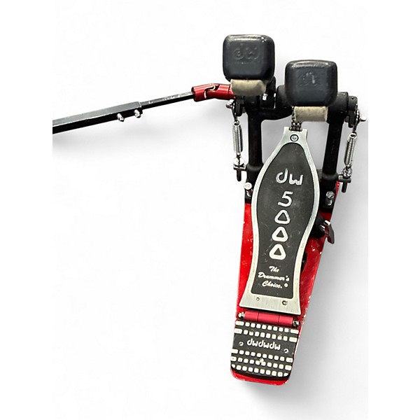 Used DW 5000 Series Double Double Bass Drum Pedal