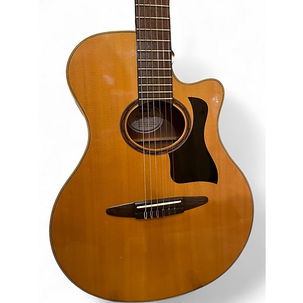 Used Yamaha APX5NA Natural Classical Acoustic Electric Guitar