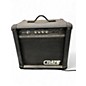 Used Crate BX15 1X8 15W Bass Combo Amp thumbnail